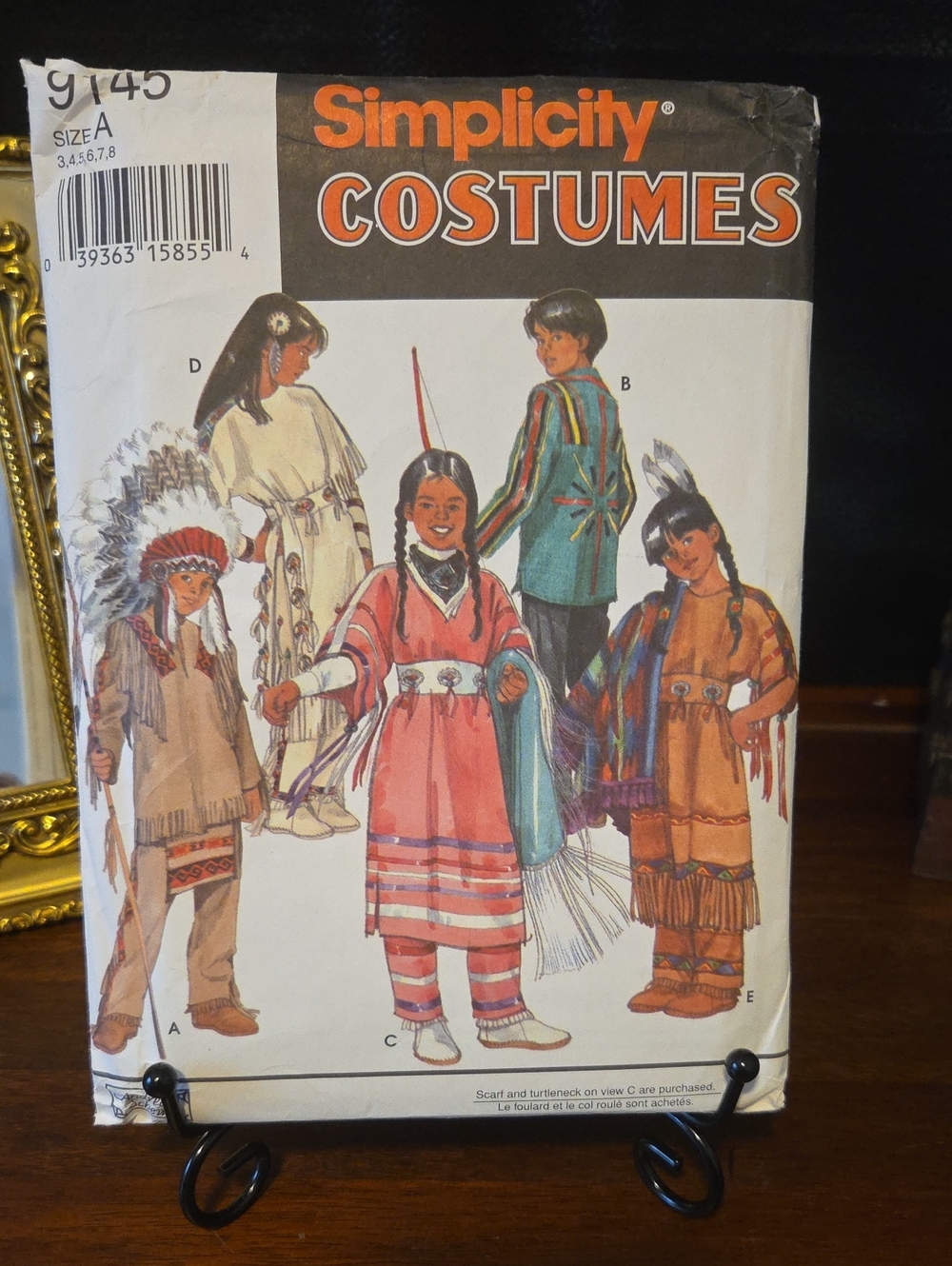 1994v Vintage Simplicity Kids Costume Pattern — New/ Uncut